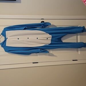 Blue Shark Onesie Size M